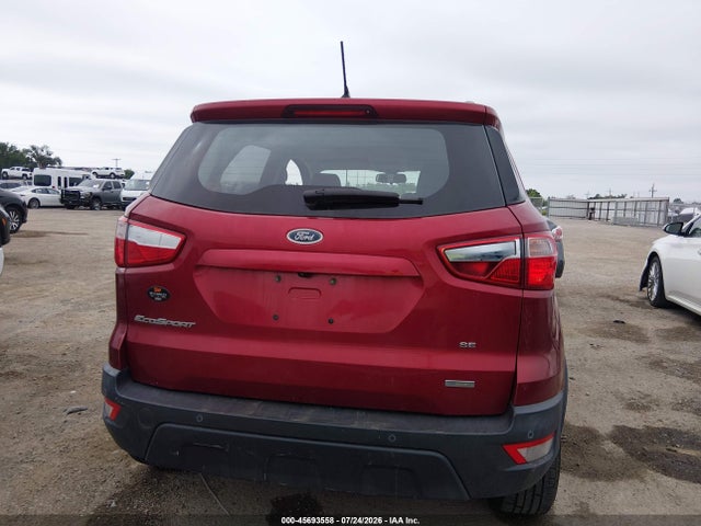 Продаж на аукціоні авто 2018 Ford Ecosport Se, vin: MAJ3P1TE1JC214930, номер лоту: 45693558