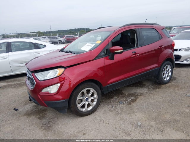Продаж на аукціоні авто 2018 Ford Ecosport Se, vin: MAJ3P1TE1JC214930, номер лоту: 45693558