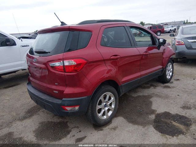 Продаж на аукціоні авто 2018 Ford Ecosport Se, vin: MAJ3P1TE1JC214930, номер лоту: 45693558