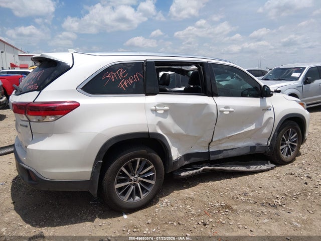 Продаж на аукціоні авто 2019 Toyota Highlander Hybrid Xle, vin: 5TDJGRFH6KS059510, номер лоту: 45693574