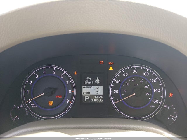45693590 :رقم المزاد ، JN1CV6AP6AM203727 vin ، 2010 Infiniti G37 Journey مزاد بيع