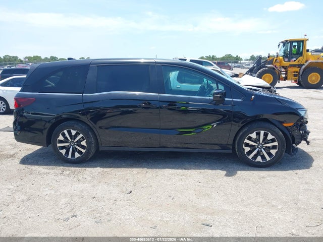 Auction sale of the 2025 Honda Odyssey Ex-l, vin: 5FNRL6H60SB003737, lot number: 45693612