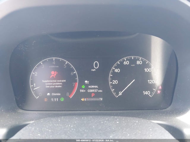Auction sale of the 2025 Honda Odyssey Ex-l, vin: 5FNRL6H60SB003737, lot number: 45693612