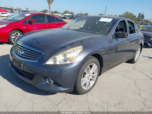 45693622 :رقم المزاد ، JN1DV6AP0CM701087 vin ، 2012 Infiniti G25 Journey مزاد بيع