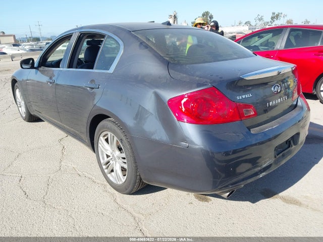 45693622 :رقم المزاد ، JN1DV6AP0CM701087 vin ، 2012 Infiniti G25 Journey مزاد بيع