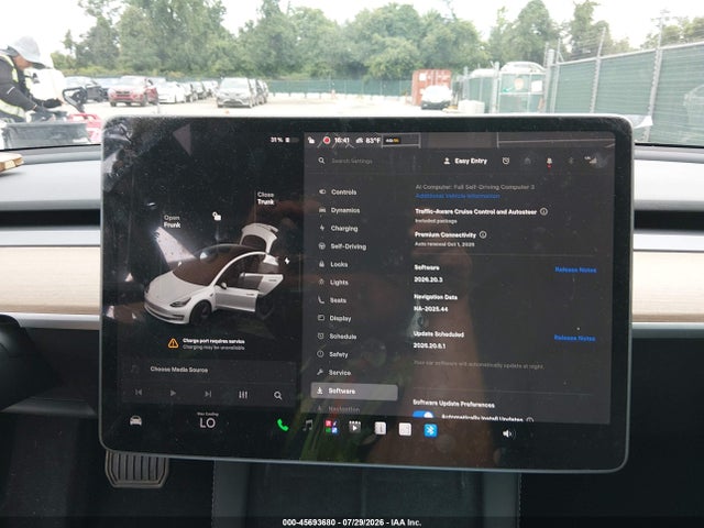 2023 Tesla Model 3 Rear-wheel Drive მანქანა იყიდება აუქციონზე, vin: 5YJ3E1EA7PF476540, აუქციონის ნომერი: 45693680