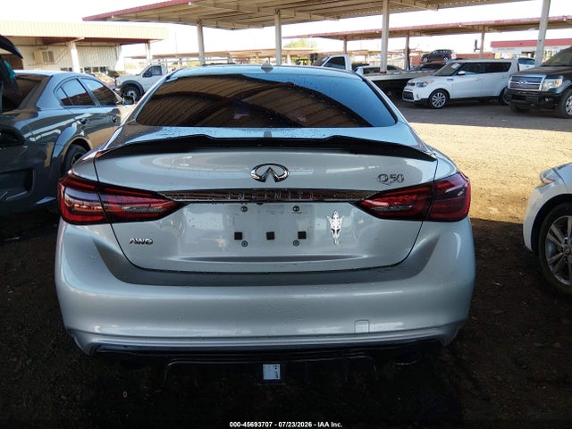 45693707 :رقم المزاد ، JN1EV7AR5KM557952 vin ، 2019 Infiniti Q50 3.0t Luxe مزاد بيع