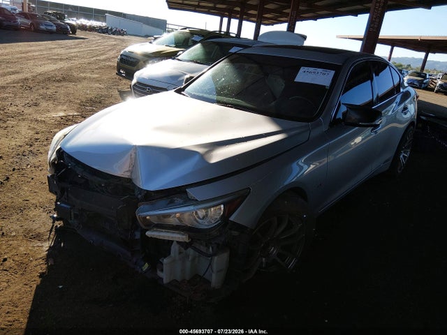 45693707 :رقم المزاد ، JN1EV7AR5KM557952 vin ، 2019 Infiniti Q50 3.0t Luxe مزاد بيع