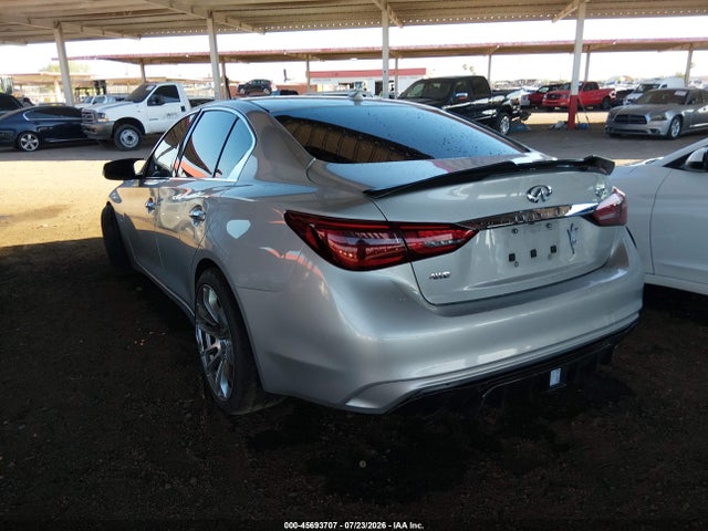 45693707 :رقم المزاد ، JN1EV7AR5KM557952 vin ، 2019 Infiniti Q50 3.0t Luxe مزاد بيع