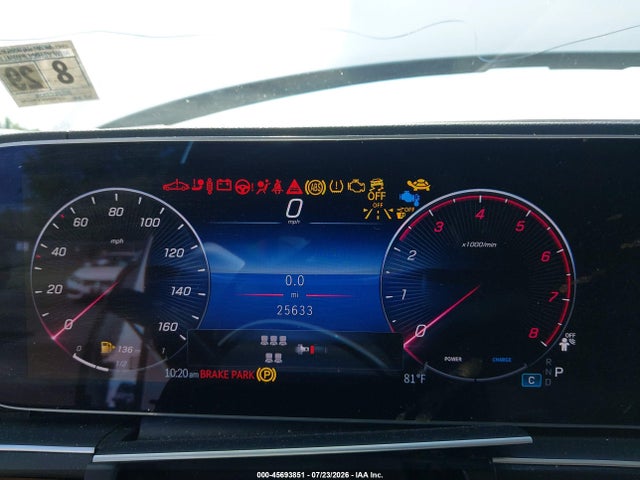 45693851 :رقم المزاد ، 4JGFF5KE8SB296077 vin ، 2025 Mercedes-benz Gls 450 4matic مزاد بيع