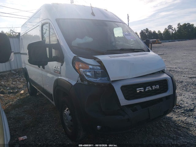 45693911 :رقم المزاد ، 3C6LRVBG4NE124806 vin ، 2022 Ram Promaster 1500 High Roof 136 Wb مزاد بيع