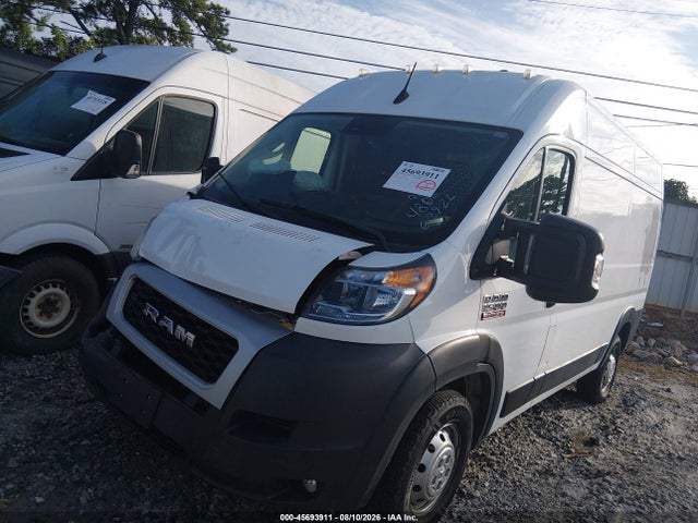 45693911 :رقم المزاد ، 3C6LRVBG4NE124806 vin ، 2022 Ram Promaster 1500 High Roof 136 Wb مزاد بيع