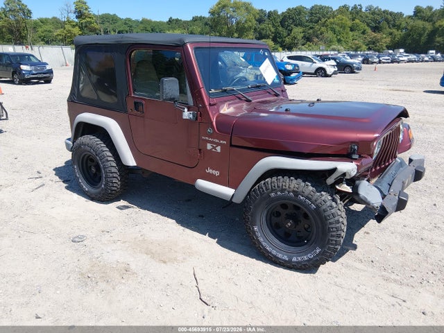 Aukcja sprzedaży 2002 Jeep Wrangler X, vin: 1J4FA39S42P715932, numer aukcji: 45693915