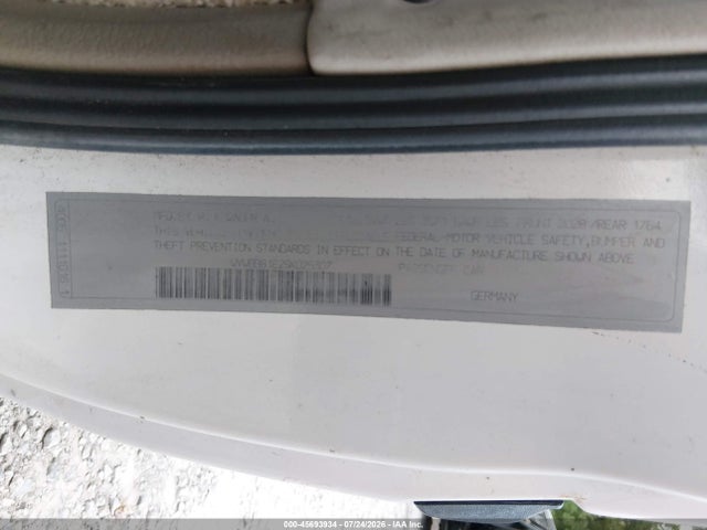 Aukcja sprzedaży 1995 Volkswagen Cabrio, vin: wvwbb81e2sk025307, numer aukcji: 45693934