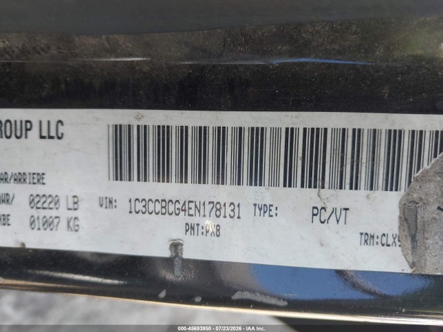 Aukcja sprzedaży 2014 Chrysler 200 Limited, vin: 1C3CCBCG4EN178131, numer aukcji: 45693950