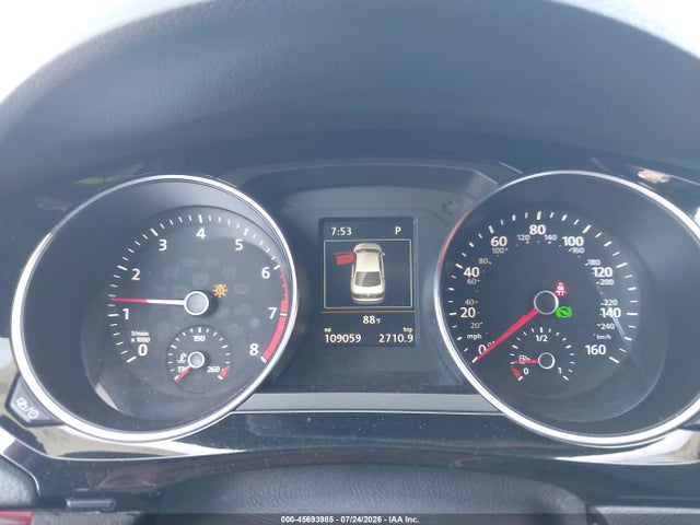 2017 Volkswagen Jetta Gli მანქანა იყიდება აუქციონზე, vin: 3VW4T7AJ9HM214841, აუქციონის ნომერი: 45693985