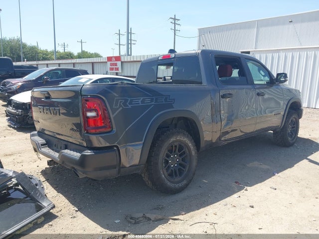 45693996 :رقم المزاد ، 1C6SRFLP4TN264492 vin ، 2026 Ram 1500 Rebel  4x4 5'7 Box مزاد بيع