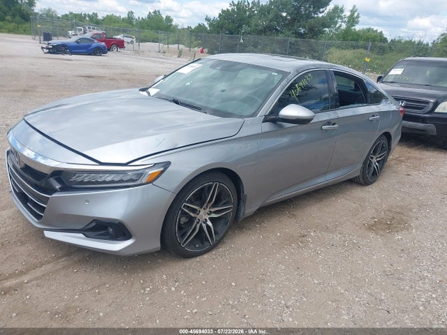 2022 Honda Accord Hybrid Touring მანქანა იყიდება აუქციონზე, vin: 1HGCV3F93NA019599, აუქციონის ნომერი: 45694033
