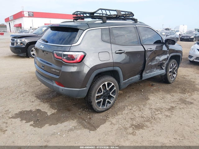 Продажа на аукционе авто 2017 Jeep New Compass Limited 4x4, vin: 3C4NJDCB3HT661494, номер лота: 45694082