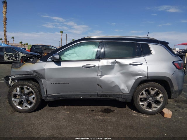 45694084 :رقم المزاد ، 3C4NJCCB0LT201017 vin ، 2020 Jeep Compass Limited Fwd مزاد بيع
