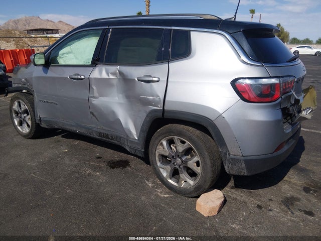 45694084 :رقم المزاد ، 3C4NJCCB0LT201017 vin ، 2020 Jeep Compass Limited Fwd مزاد بيع