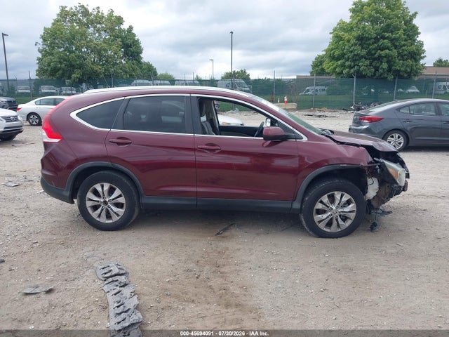 45694091 :رقم المزاد ، 5J6RM4H79EL033051 vin ، 2014 Honda Cr-v Ex-l مزاد بيع