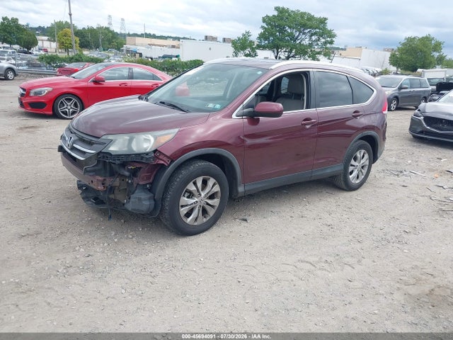 45694091 :رقم المزاد ، 5J6RM4H79EL033051 vin ، 2014 Honda Cr-v Ex-l مزاد بيع