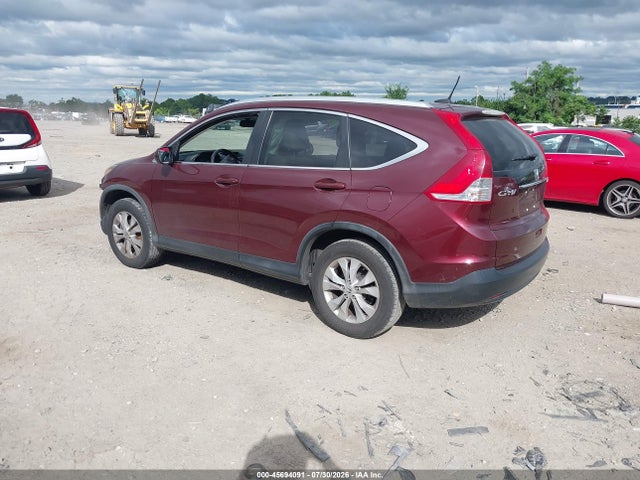 45694091 :رقم المزاد ، 5J6RM4H79EL033051 vin ، 2014 Honda Cr-v Ex-l مزاد بيع