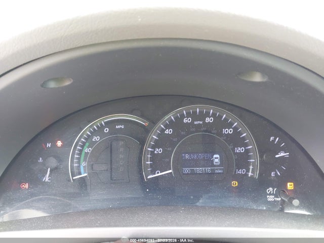 2010 Toyota Camry Hybrid მანქანა იყიდება აუქციონზე, vin: 4T1BB3EK7AU117319, აუქციონის ნომერი: 45694093