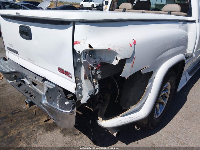 Aukcja sprzedaży 2002 Gmc Sierra 1500 Sle, vin: 1GTEC19TX2Z220843, numer aukcji: 45694119