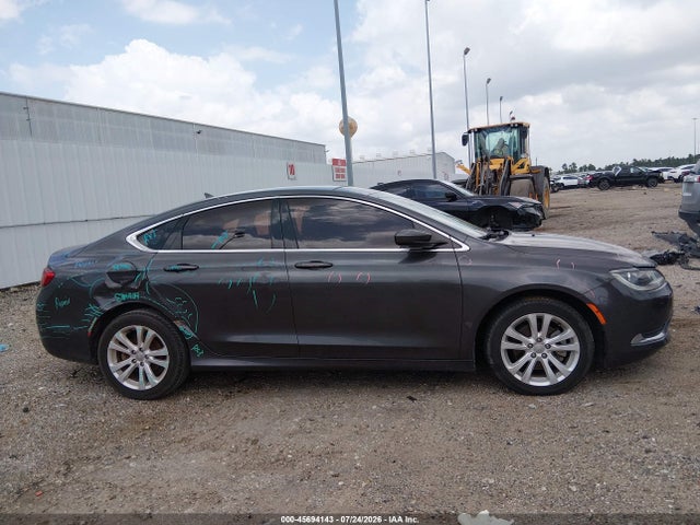 2016 Chrysler 200 Limited Platinum მანქანა იყიდება აუქციონზე, vin: 1C3CCCABXGN178618, აუქციონის ნომერი: 45694143