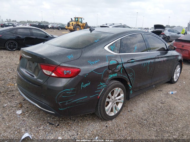 2016 Chrysler 200 Limited Platinum მანქანა იყიდება აუქციონზე, vin: 1C3CCCABXGN178618, აუქციონის ნომერი: 45694143