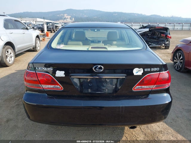 Aukcja sprzedaży 2005 Lexus Es 330, vin: JTHBA30G755120357, numer aukcji: 45694219