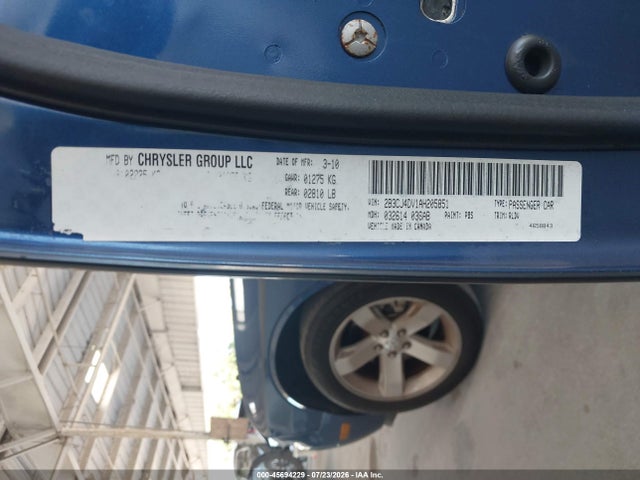 45694229 :رقم المزاد ، 2B3CJ4DV1AH205851 vin ، 2010 Dodge Challenger Se مزاد بيع