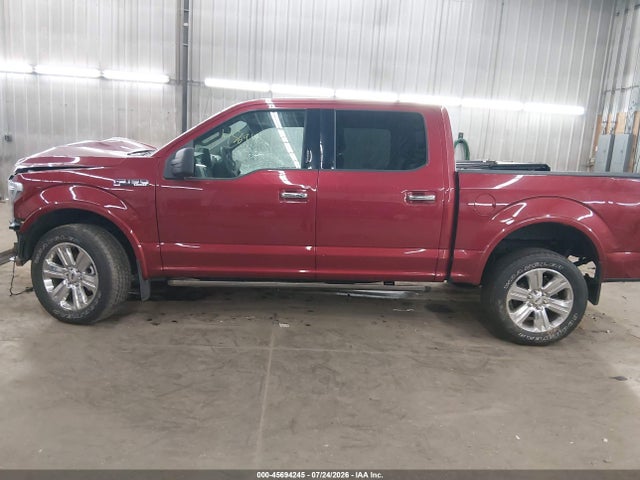 2019 Ford F-150 Lariat მანქანა იყიდება აუქციონზე, vin: 1FTEW1E58KFC46468, აუქციონის ნომერი: 45694245