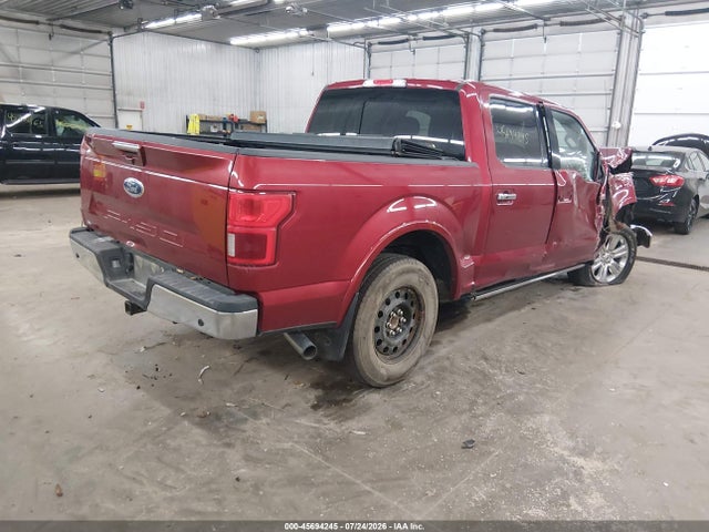 2019 Ford F-150 Lariat მანქანა იყიდება აუქციონზე, vin: 1FTEW1E58KFC46468, აუქციონის ნომერი: 45694245