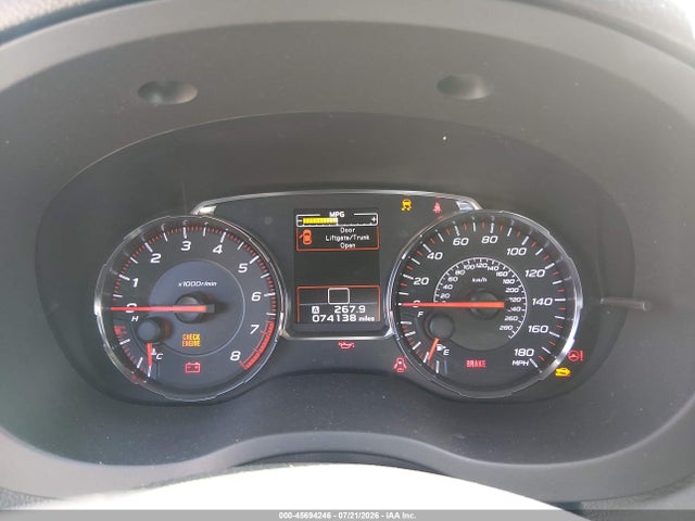 JF1VA1A62J9826136 Subaru WRX