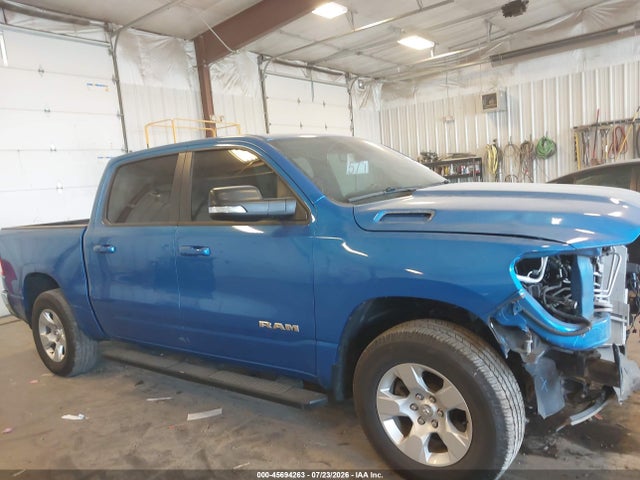 45694263 :رقم المزاد ، 1C6RRFFG8MN645385 vin ، 2021 Ram 1500 Big Horn  4x4 5'7 Box مزاد بيع