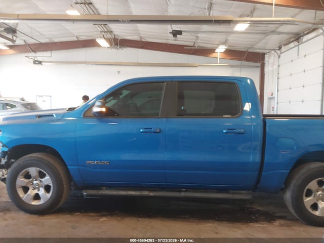 45694263 :رقم المزاد ، 1C6RRFFG8MN645385 vin ، 2021 Ram 1500 Big Horn  4x4 5'7 Box مزاد بيع