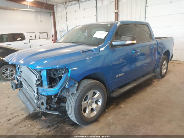 45694263 :رقم المزاد ، 1C6RRFFG8MN645385 vin ، 2021 Ram 1500 Big Horn  4x4 5'7 Box مزاد بيع