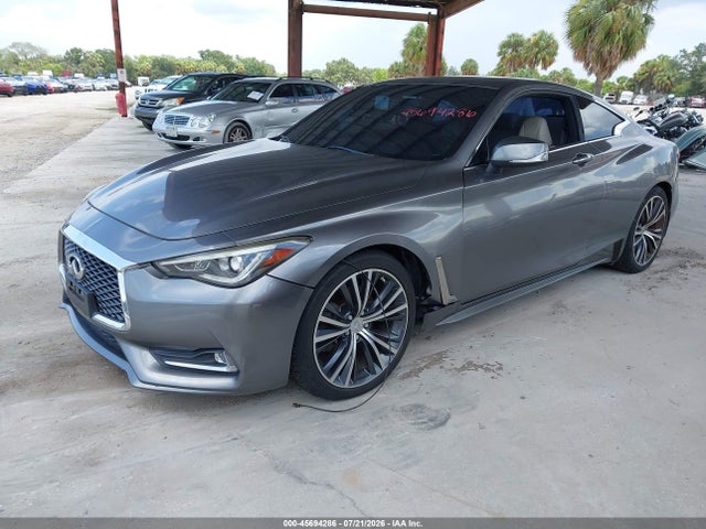 45694286 :رقم المزاد ، JN1EV7EK5HM360947 vin ، 2017 Infiniti Q60 3.0t Premium مزاد بيع