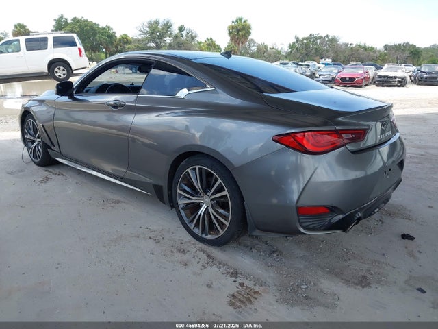 45694286 :رقم المزاد ، JN1EV7EK5HM360947 vin ، 2017 Infiniti Q60 3.0t Premium مزاد بيع