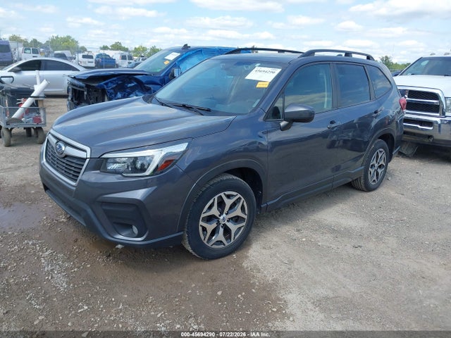 45694290 :رقم المزاد ، JF2SKAJC0MH567643 vin ، 2021 Subaru Forester Premium مزاد بيع