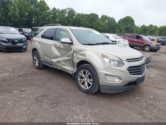 2016 Chevrolet Equinox Lt მანქანა იყიდება აუქციონზე, vin: 2GNALCEK9G1118898, აუქციონის ნომერი: 45694299
