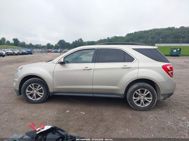 2016 Chevrolet Equinox Lt მანქანა იყიდება აუქციონზე, vin: 2GNALCEK9G1118898, აუქციონის ნომერი: 45694299