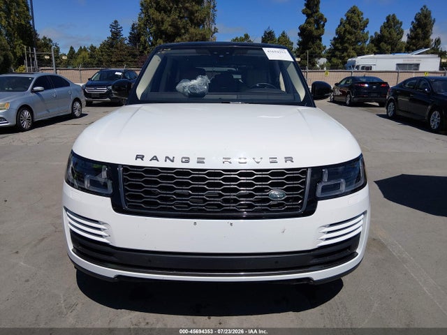 2019 Land Rover Range Rover 3.0l V6 Supercharged მანქანა იყიდება აუქციონზე, vin: SALGR2RV3KA540091, აუქციონის ნომერი: 45694353