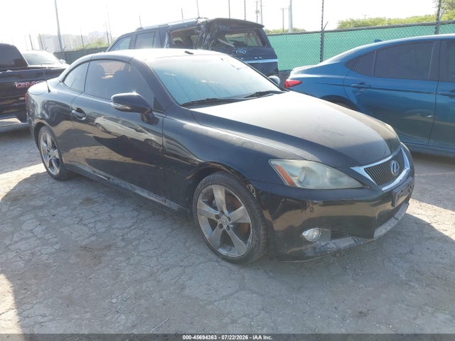 45694363 :رقم المزاد ، JTHFF2C25A2504372 vin ، 2010 Lexus Is 250c مزاد بيع