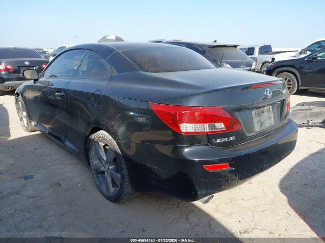 45694363 :رقم المزاد ، JTHFF2C25A2504372 vin ، 2010 Lexus Is 250c مزاد بيع