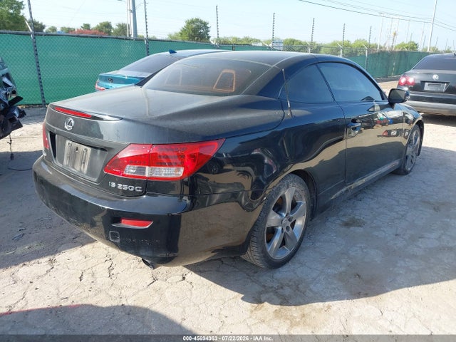 45694363 :رقم المزاد ، JTHFF2C25A2504372 vin ، 2010 Lexus Is 250c مزاد بيع