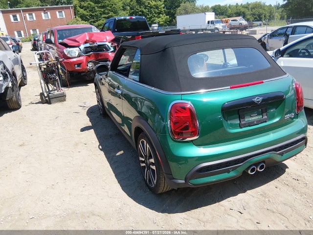 2023 Mini Convertible Cooper S მანქანა იყიდება აუქციონზე, vin: WMW43DL04P3P47635, აუქციონის ნომერი: 45694391